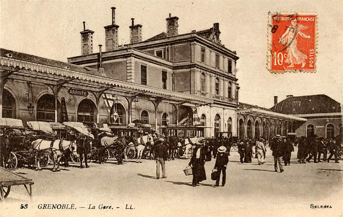 Railway station 1918