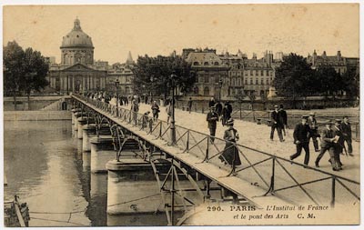 Pont des Arts 1900