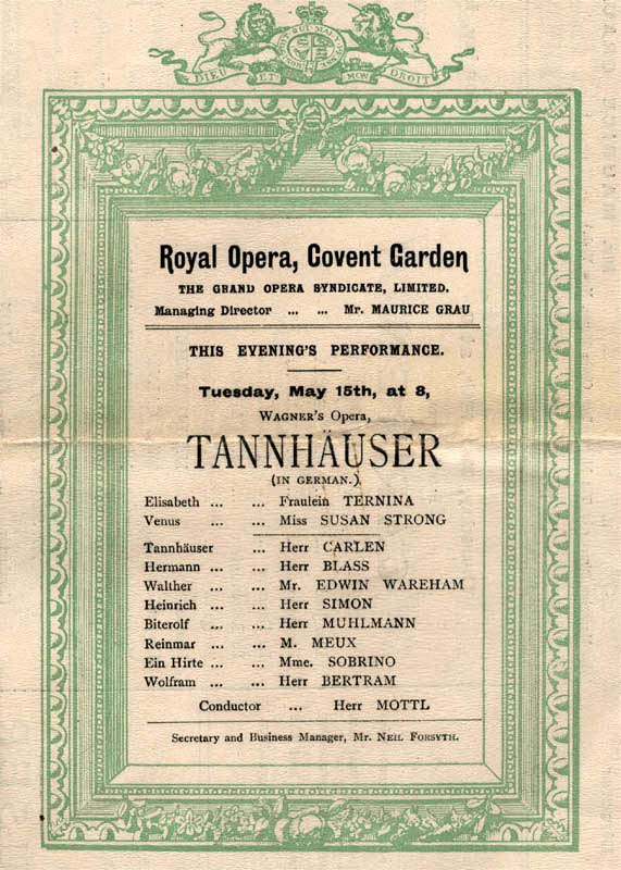 Covent Garden 15/5/1900