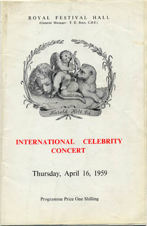 Concert 1959