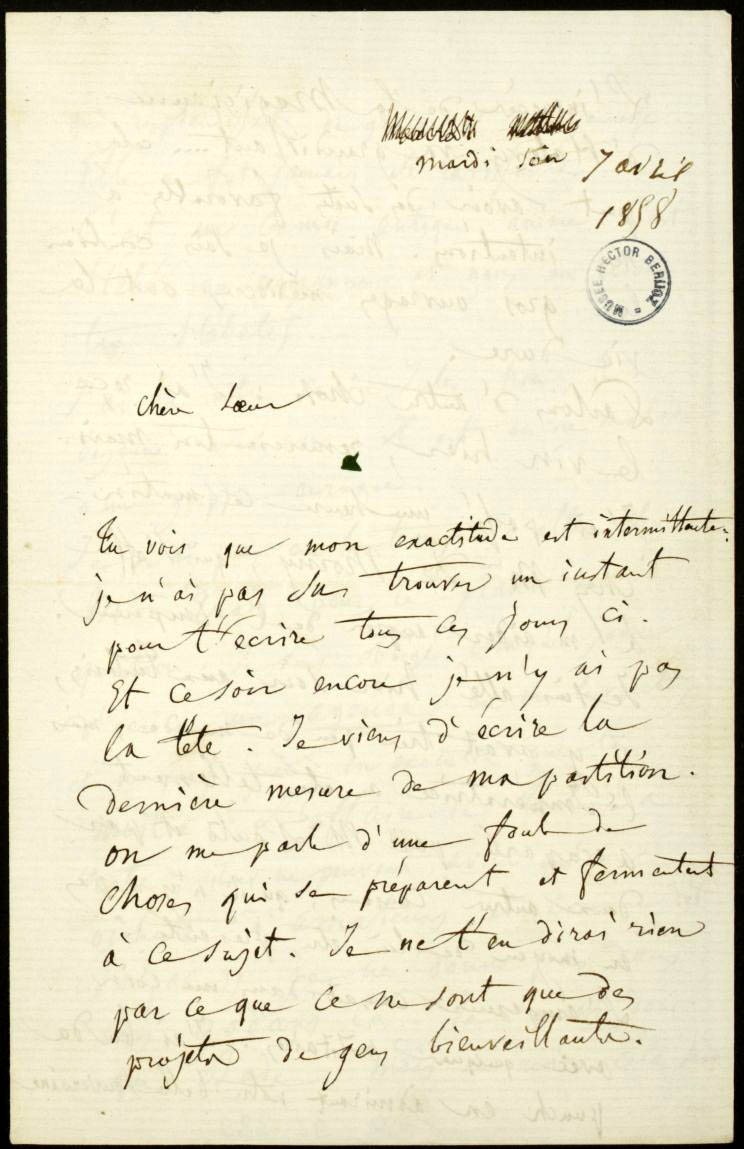 lettre p. 1